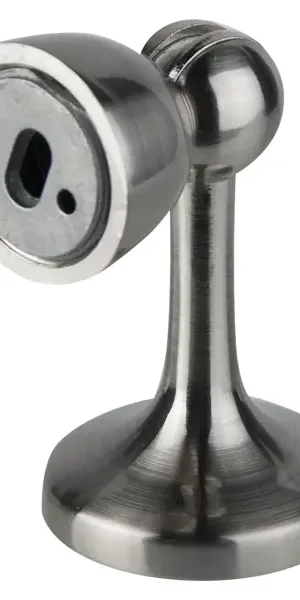 Стопор дверной Apecs DS-2761-M-S, ЦАМ, цвет матовый никель