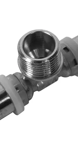Тройник комбинированный Valtec 16x1/2"x16 мм НР латунь VTM.233.N.160416