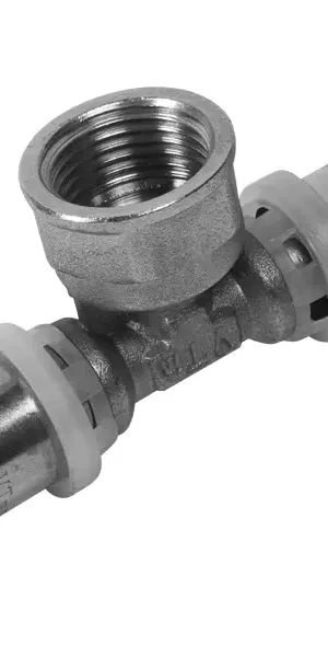 Тройник комбинированный Valtec 16x1/2"x16 мм ВР латунь VTM.232.N.160416