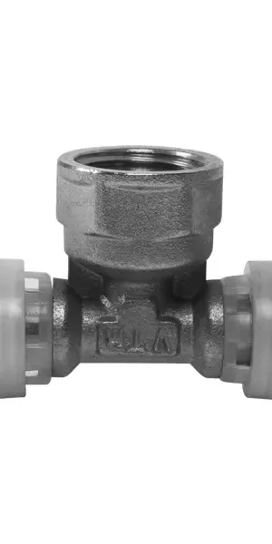 Тройник комбинированный Valtec 16x1/2"x16 мм ВР латунь VTM.232.N.160416