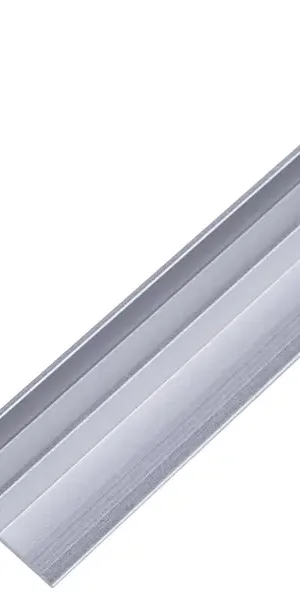 Планка для стеновой панели угловая 60x1.7x0.4 см алюминий