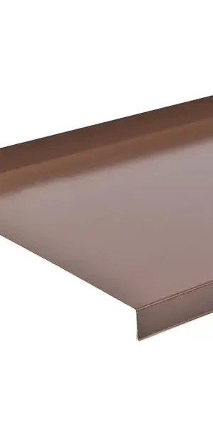 Отлив оцинкованный 160x2000 мм коричневый