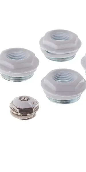 Монтажный комплект для радиатора Rifar 1/2" сталь белый 7 предметов