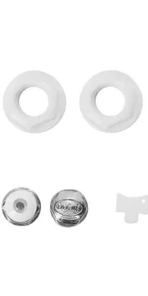 Монтажный комплект для радиатора Rifar 1/2" сталь белый 7 предметов