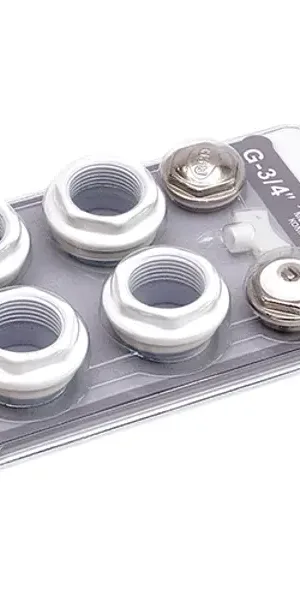 Монтажный комплект для радиатора Rifar 3/4" сталь белый 7 предметов