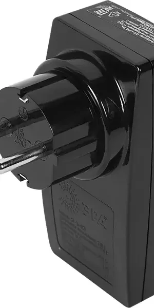 Разветвитель Эра SP-1e 1 розетка с заземлением 16 А 2 USB 2.1 А цвет черный