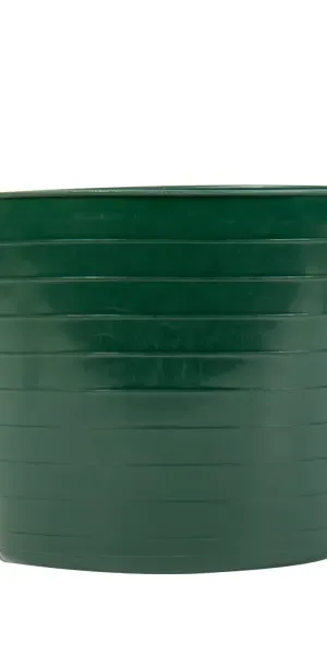 Ведро с ручками гибкое Дельта зелёное 14 л, мягкий пластик