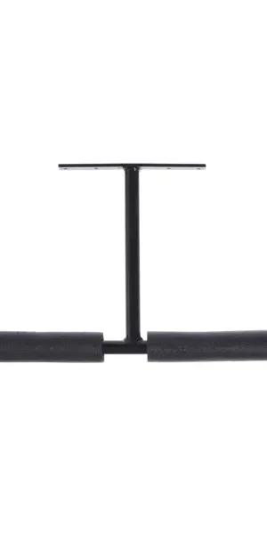 Кронштейн потолочный T-образный 74x28.5 см нагрузка до 30 кг сталь цвет чёрный