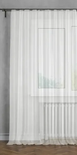 Тюль на ленте Inspire Softy 300x260 см цвет белый