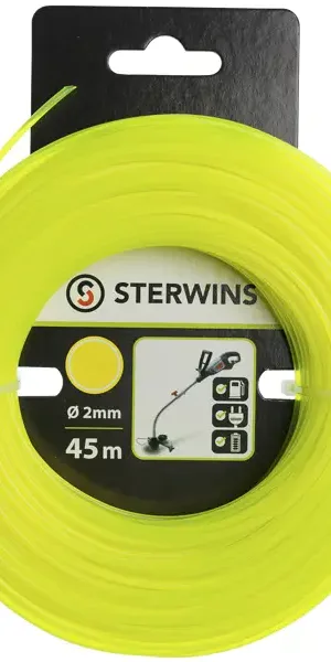 Леска для триммера Sterwins ø2 мм 45 м круглая