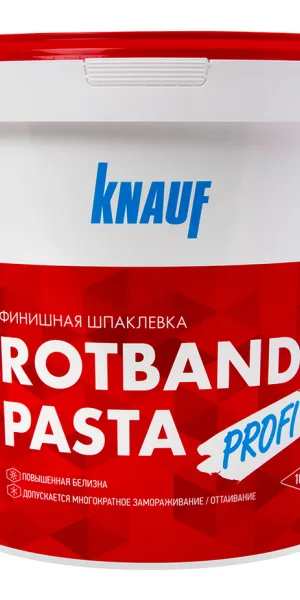 Шпатлевка финишная Кнауф Ротбанд паста Профи 18 кг