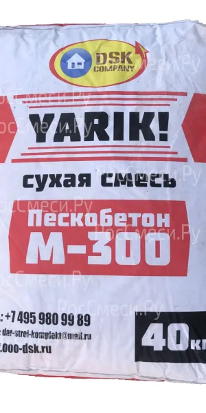 Пескобетон М300 Ярик 40кг