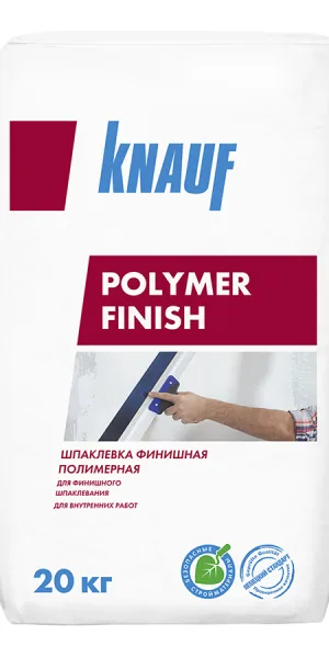 Шпаклевка полимерная Кнауф Полимер Финиш 20кг