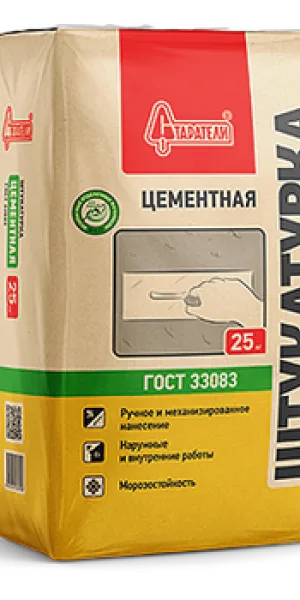 Штукатурка цементная Старатели 25 кг