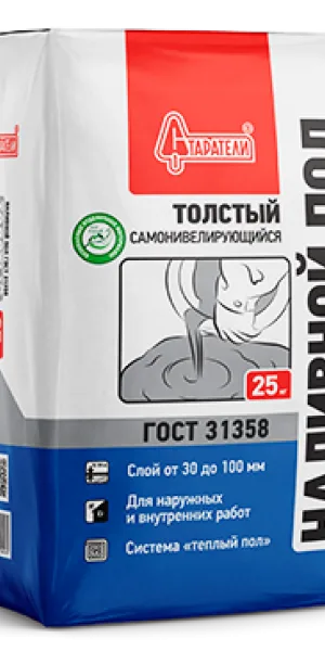 Наливной пол Старатели Толстый 25 кг