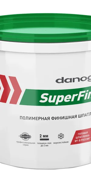 Шпаклевка готовая финишная Danogips SuperFinish 5 кг