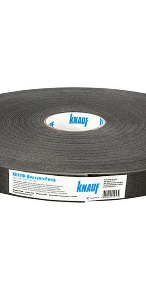 Лента уплотнительная Knauf Дихтунгсбанд самоклеящаяся 30х3 30м