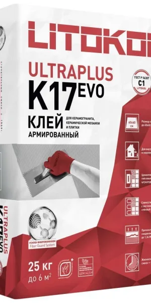 Плиточный клей Litokol K17 25 кг