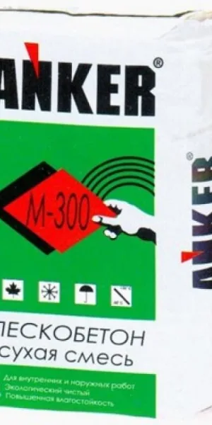 Пескобетон М300 Анкер 40кг