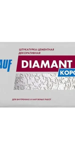 Штукатурка декоративная Knauf Диамант короед 2.5 мм 25 кг
