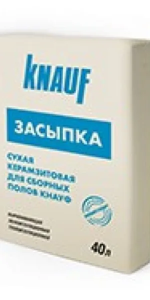 Засыпка сухая Кнауф фракция 0-5 40 л