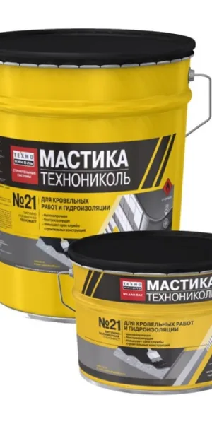 Мастика битумная Технониколь №21 ТехноМаст 20 кг