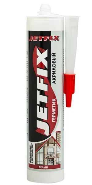Герметик акриловый JETFIX белый 280 мл 20081