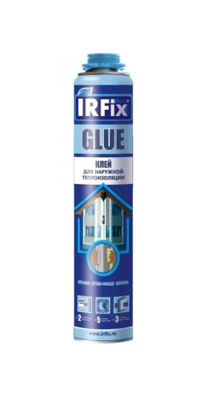 Клей-пена для пенополистирола всесезонная IRFIX GLUE 800 мл