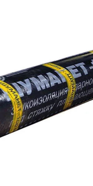 Звукоизоляция пола Шуманет 100 Комби 1х10м 5мм