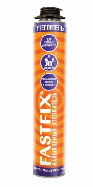 Утеплитель напыляемый полиуретановый Penoplex Fastfix 850 мл
