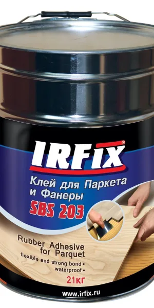 Клей для паркета и фанеры IRFIX SBS-203  21кг