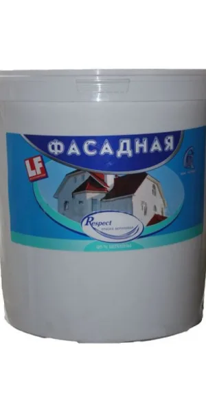 Краска Respect Фасадная белая 40кг
