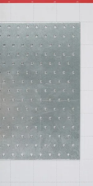 Galvanized connecting plate 300x200x2.0 mm