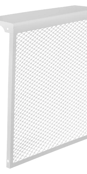 Decorative metal screen Evecs DMER 610x590 mm white 6-section
