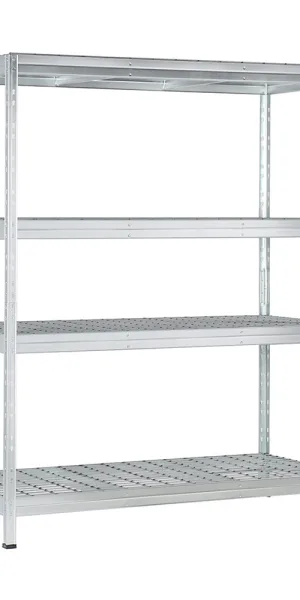 Стеллаж металлический AR Shelving Rivet Wire 1800x1500x600 мм 4 полки