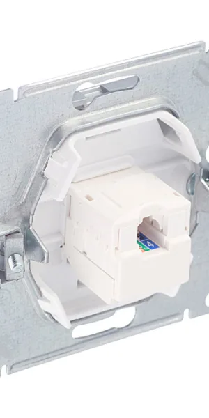 Розетка компьютерная Systeme Electric Glossa встраиваемая алюминий RJ45 (GSL000381К)