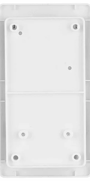 开关插座单元 Systeme Electric Glossa 双联嵌入式白色带防尘盖 (GSL000174)