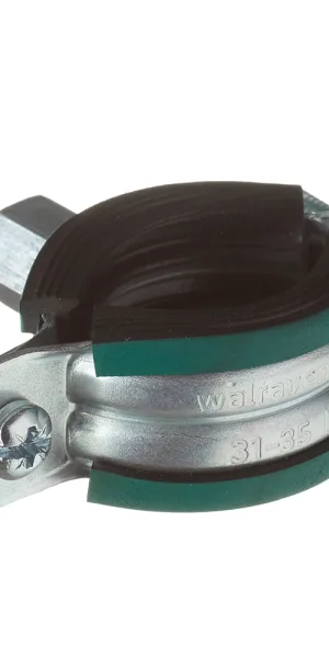 Хомут сантехнический Walraven KSB2 1" 31-35 мм оцинкованная сталь (3396035)