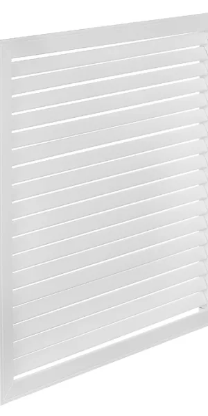 PVC ventilation grille Era PR 600x600 mm white