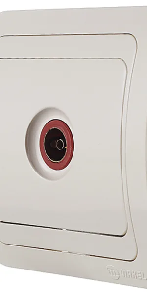 Makel Mimoza built-in TV socket, beige (25007)
