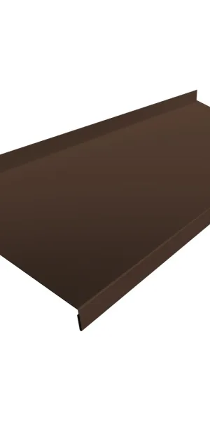 Drip edge 200x2000 mm brown RAL 8017