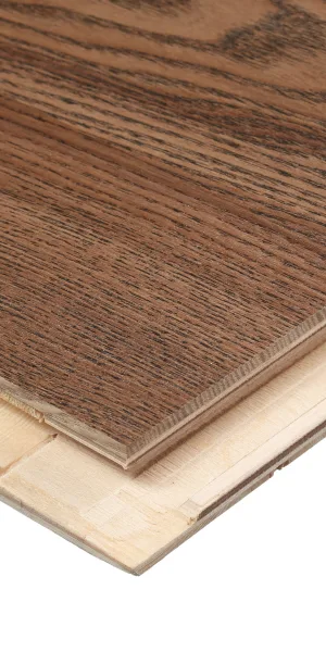 Parquet board Polarwood ash electro 1.678 sq.m 14 mm three-strip brushed