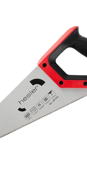Ножовка по дереву Hesler 300 мм 11 зуб/дюйм мелкий зуб