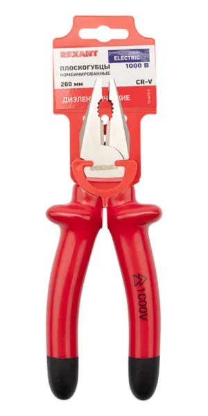 Dielectric pliers 200 mm 1000 V Rexant (12-4613-3)