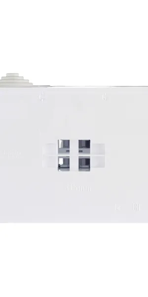 开关插座单元 Systeme Electric Etude 单联明装白色 (BPA16-241B)