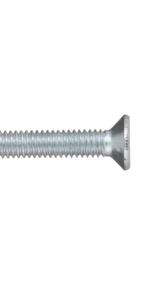 Zinc-plated screw M4x25 mm DIN 965 countersunk head (12 pcs.)