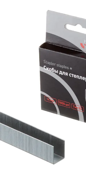 Скобы для степлера Hesler тип 53 14 мм (1000 шт.)