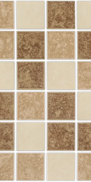 Мозаика Starmosaic Beige Matt бежевая керамическая 306х306х6 мм матовая