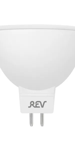 Лампа светодиодная Rev GU5.3 4000К 9 Вт 720 Лм 180-240 В рефлектор MR16 прозрачная