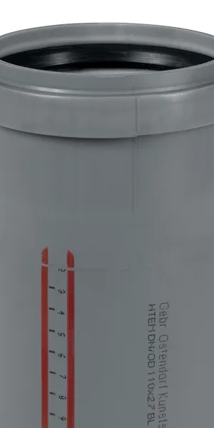 Труба канализационная Ostendorf HTEM d110x2000 мм пластиковая для внутренней канализации (115060)